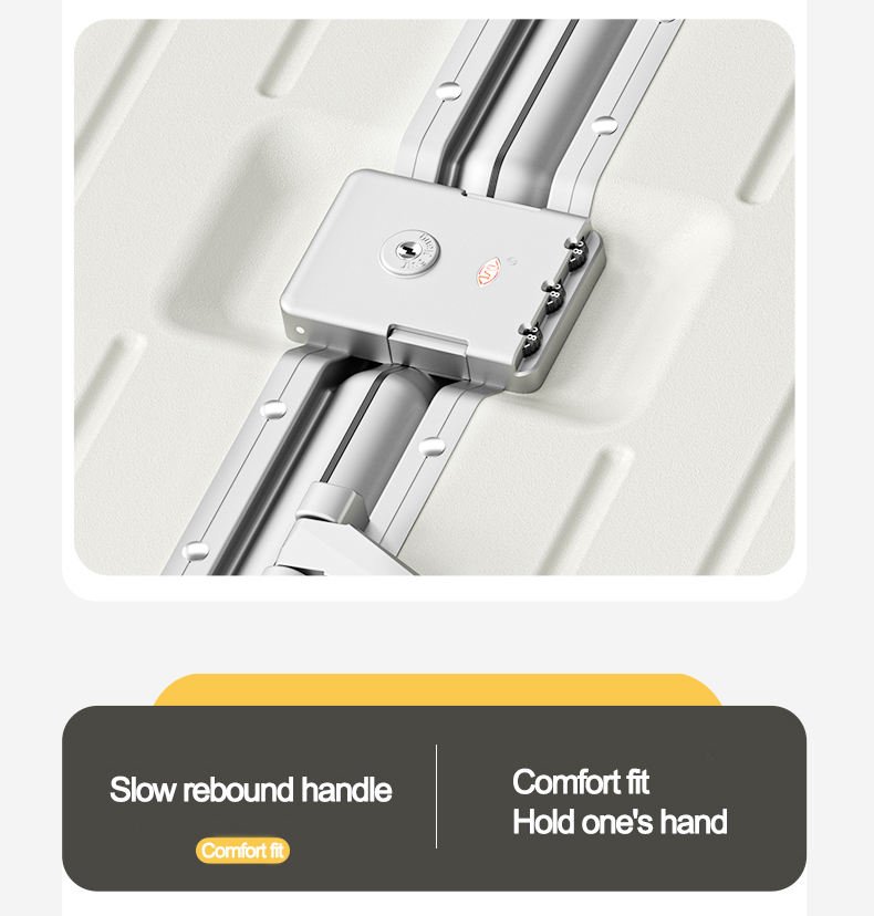 Aluminum Frame Lightweight Hard case ABS Carry-ons Suitcase Abs Bag Set Summer Luggage Set Long Journey Luggage - Image 2