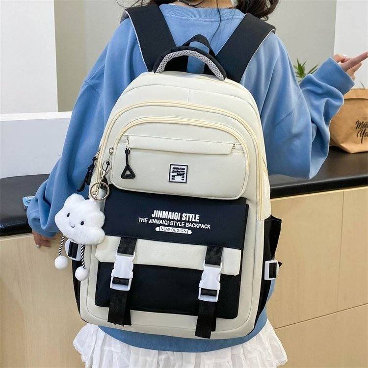 Students Schoolbag Fashionable Waterproof Set Custom Logo School Bags Student Backpack Set - Image 2
